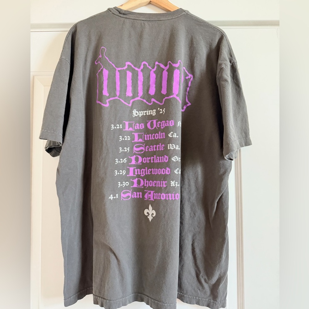 Down - Concert Gray T-Shirt - Picture 2 of 2